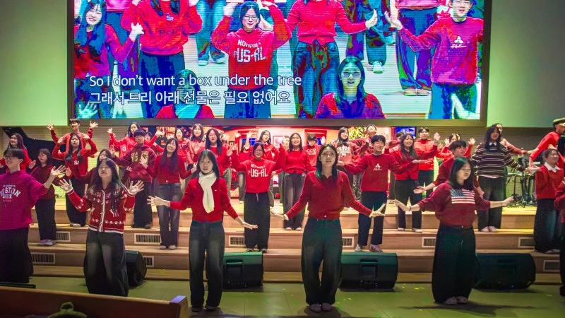 세계로교회 12월21일 주일풍경(성탄축하공연)