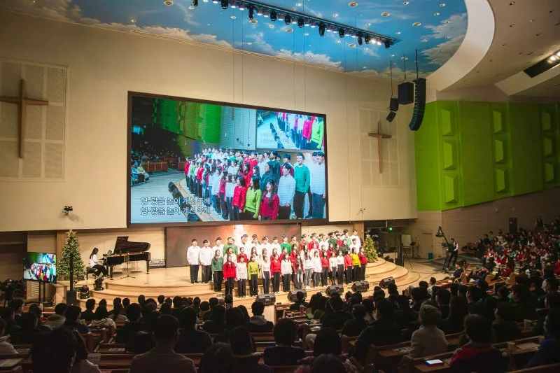 세계로교회 12월21일 주일풍경(성탄축하공연)