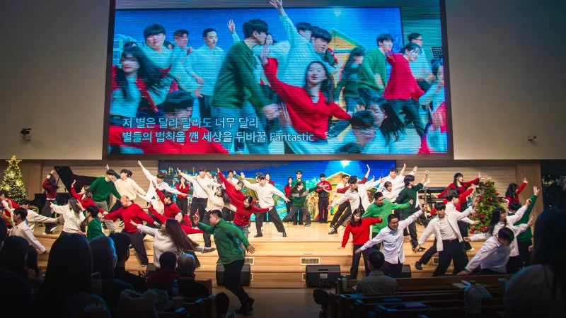 세계로교회 12월21일 주일풍경(성탄축하공연)
