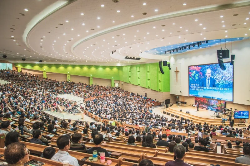 세계로교회 10월26일 주일풍경 (손현보 목사 석방 촉구 및 종교탄압 규탄대회)