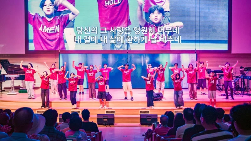 세계로교회 7월 27일 주일풍경