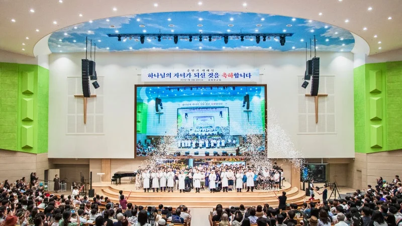 세계로교회 7월 13일 주일풍경