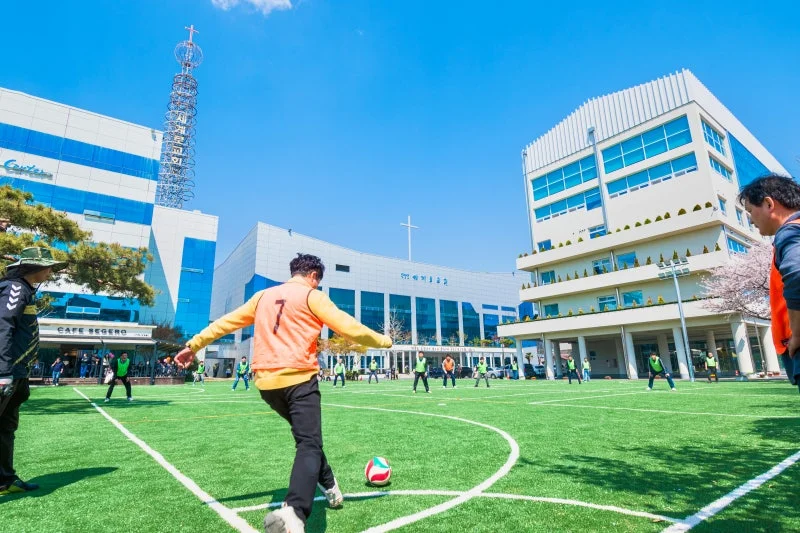 세계로교회 4월 6일 주일풍경