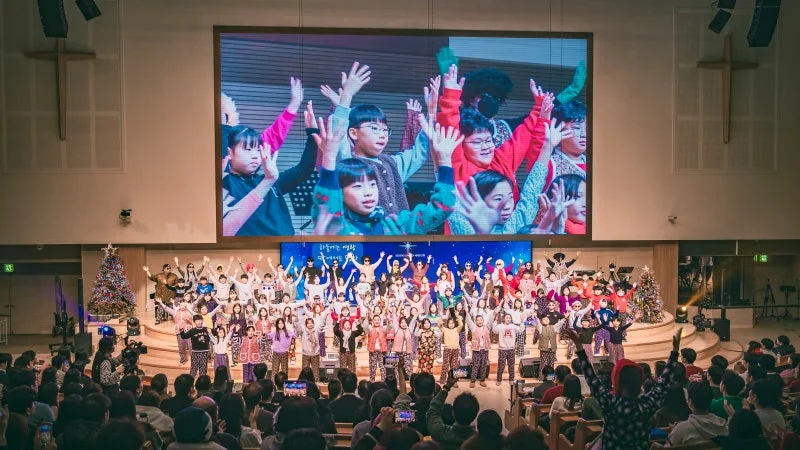 세계로교회 12월 22,25일 성탄주일풍경