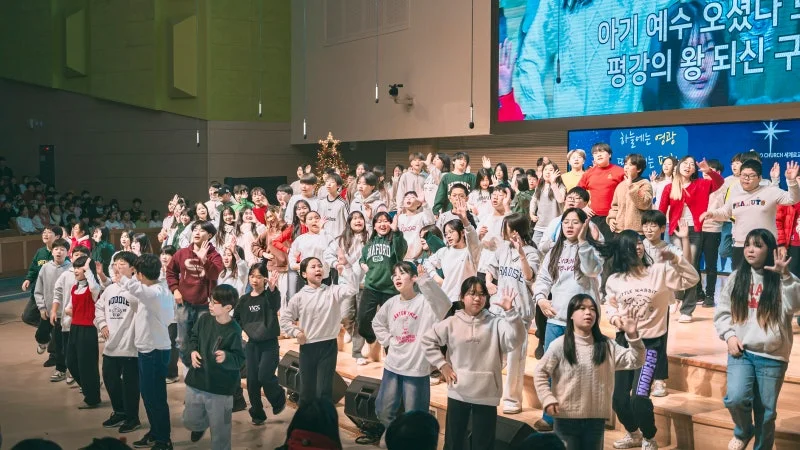 세계로교회 12월 22,25일 성탄주일풍경