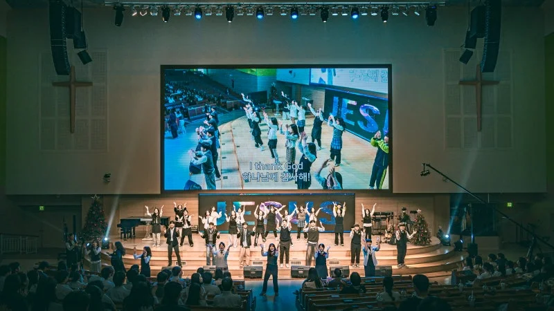 세계로교회 12월 22,25일 성탄주일풍경
