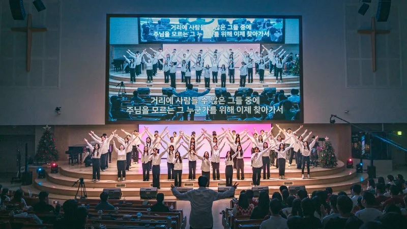 세계로교회 12월 22,25일 성탄주일풍경