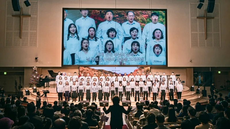 세계로교회 11월24일 주일풍경